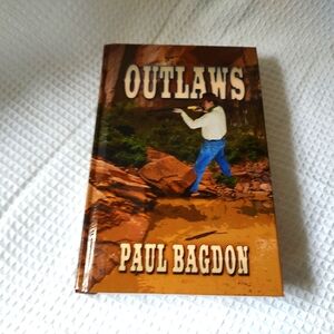 Outlaws (Thorndike Large Print Western Series) By Paul Bagdon Hardcover Pre-own